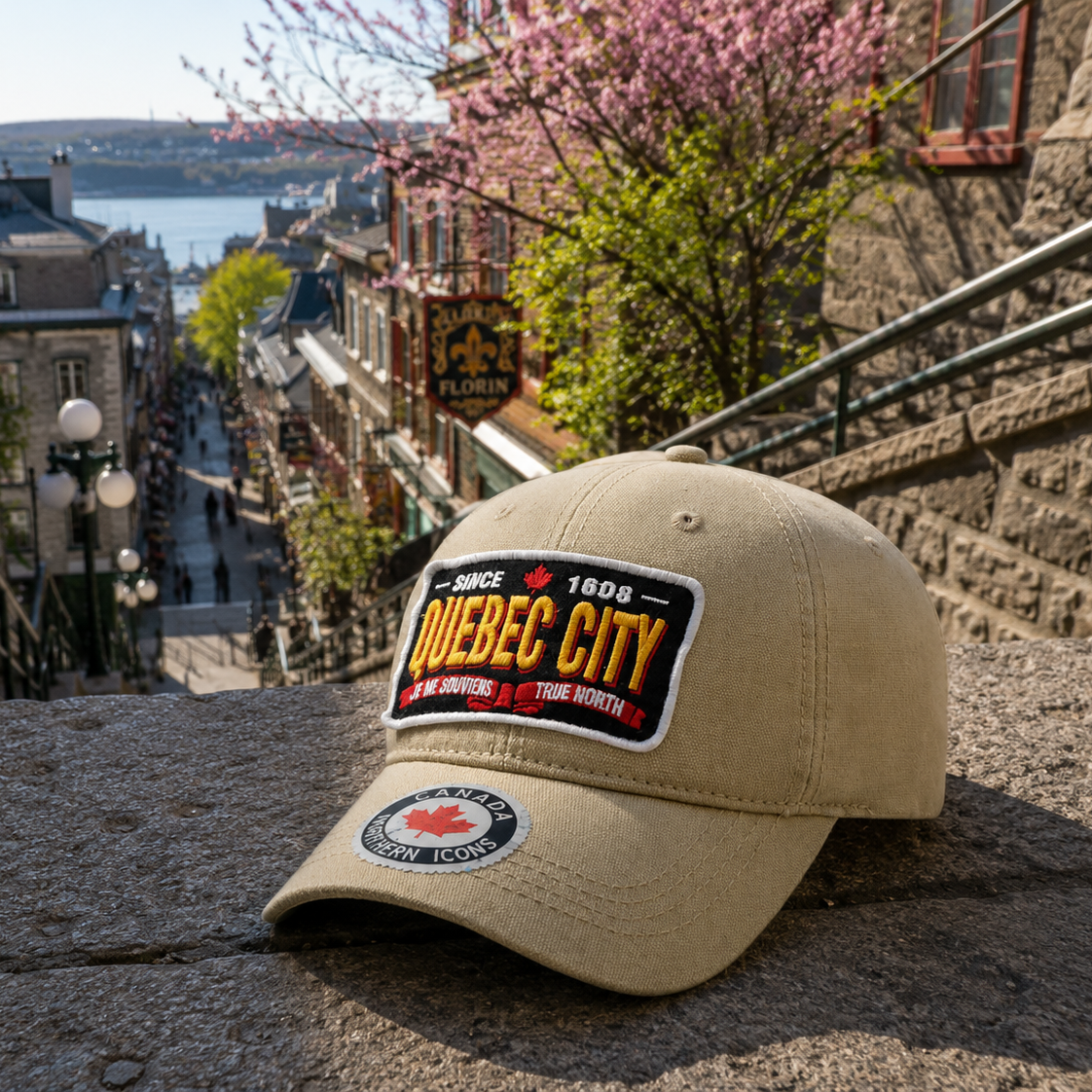 Casquette patch "Québec City"
