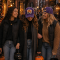 Casquette "Momster" violet
