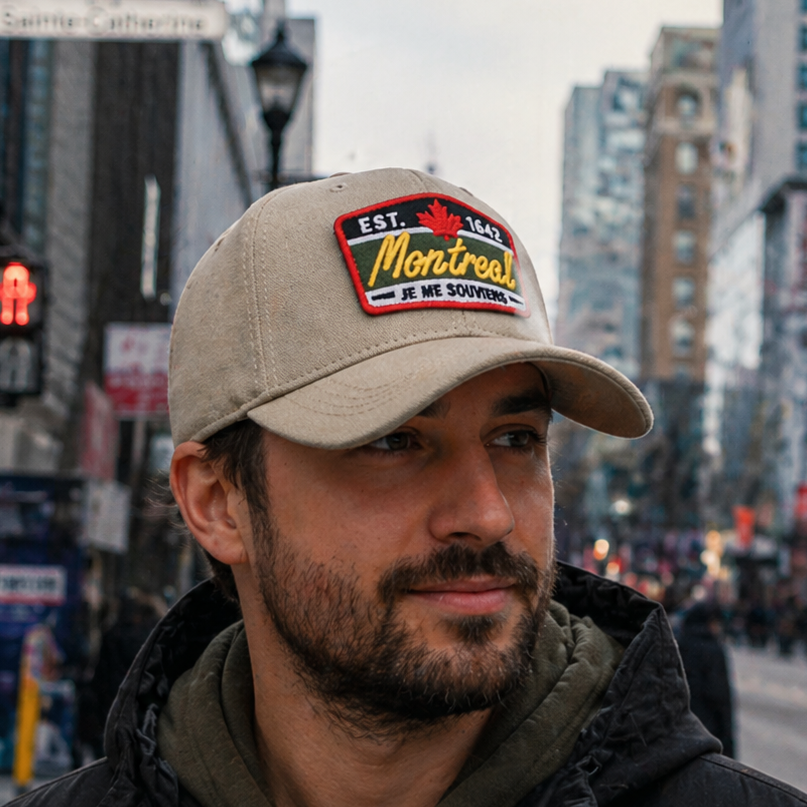 Casquette patch "Montréal"