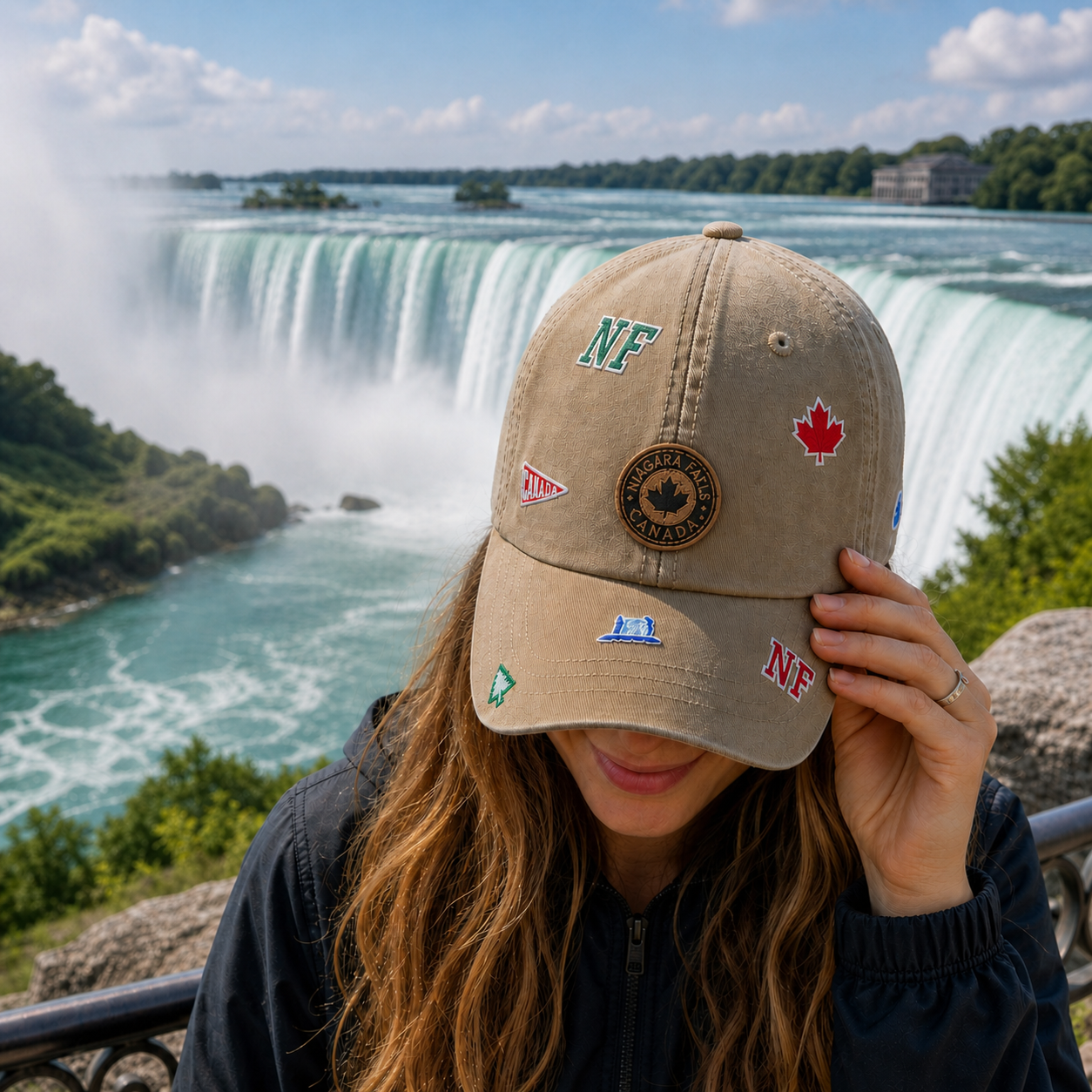Casquette patch "Niagara Falls"