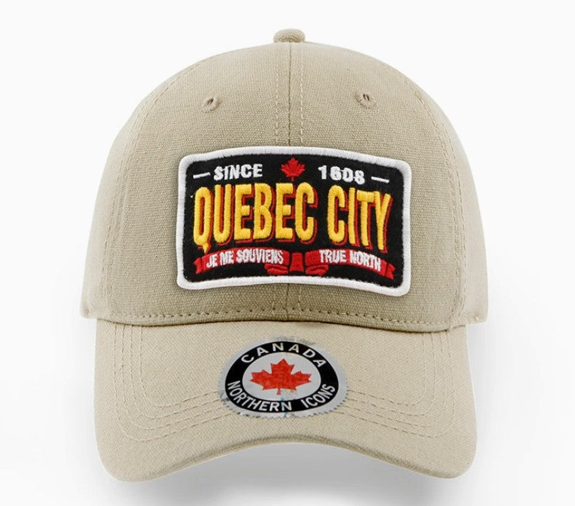 Casquette patch "Québec City"