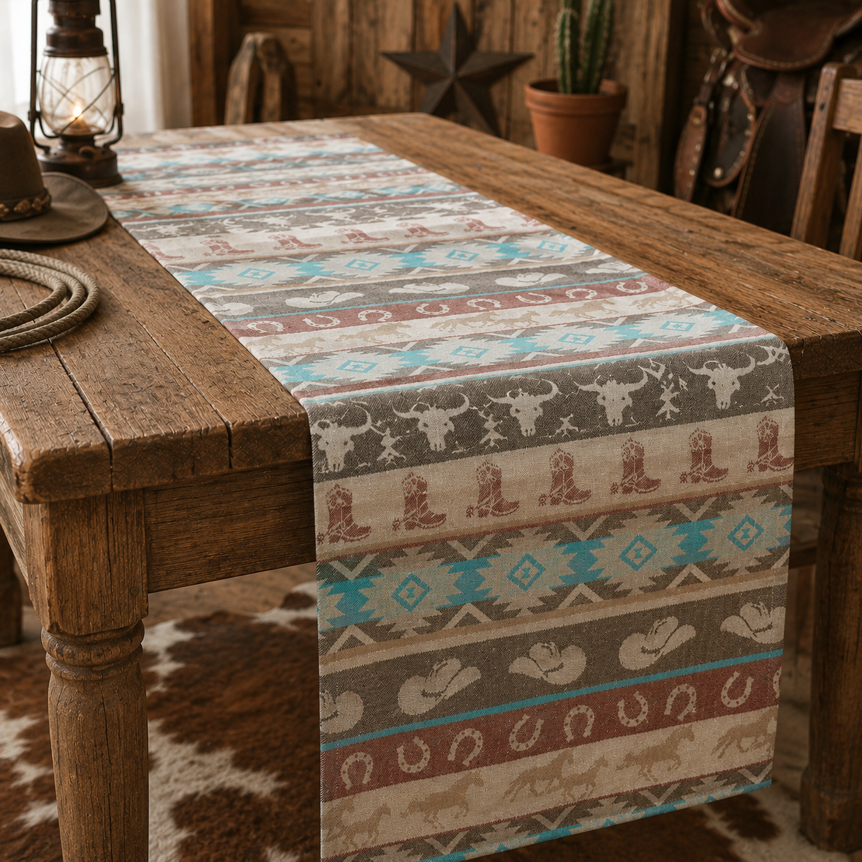 Chemin de table Ranch