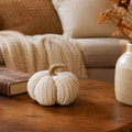 Citrouille Tissu & Jute crème
