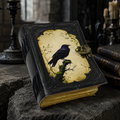 Journal cuir "Corbeau"