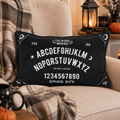 Coussin "Tablette Ouija" noir