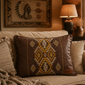 Coussin rectangle similicuir Wrangler® Diamond River