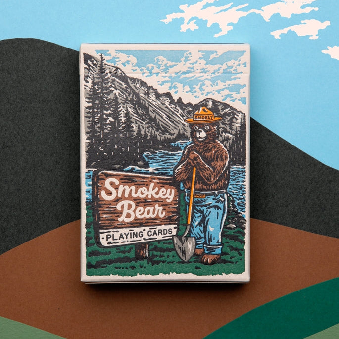 Jeu de cartes collection "Smokey Bear"