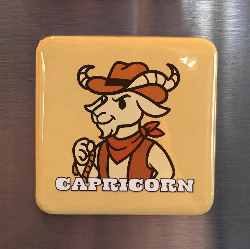 Magnet carré signe Astrologique (Modèle au choix)