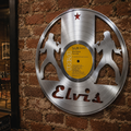 Vinyle de collection découpé Elvis Presley