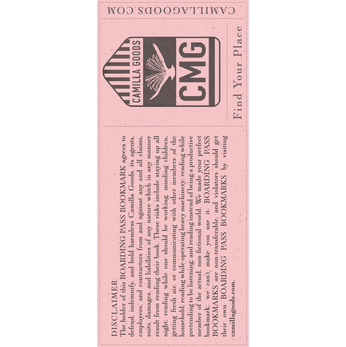 Marque-page billet Greyhound