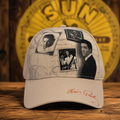 Casquette Elvis Presley blanc cassé/rose
