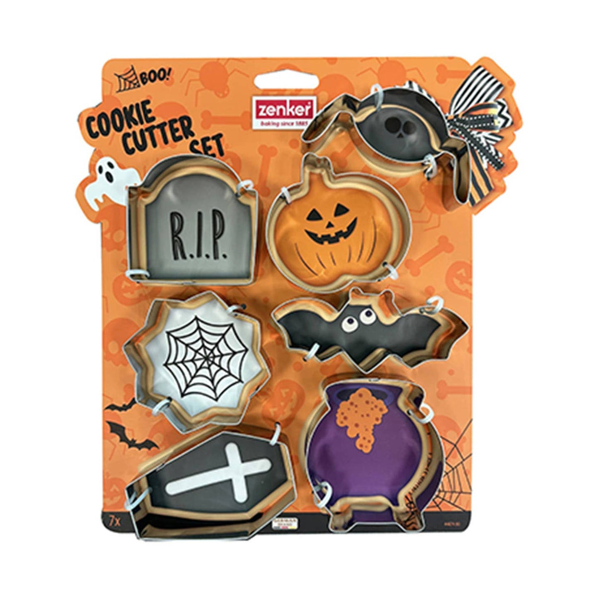 Lot de 7 emporte-pièces Halloween