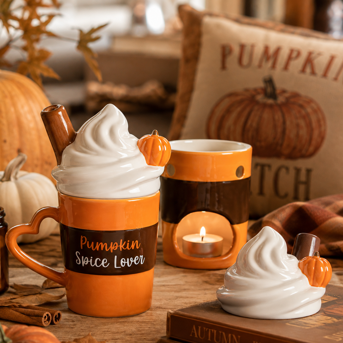 Bruleur huile/cire "Pumpkin Spice lover"