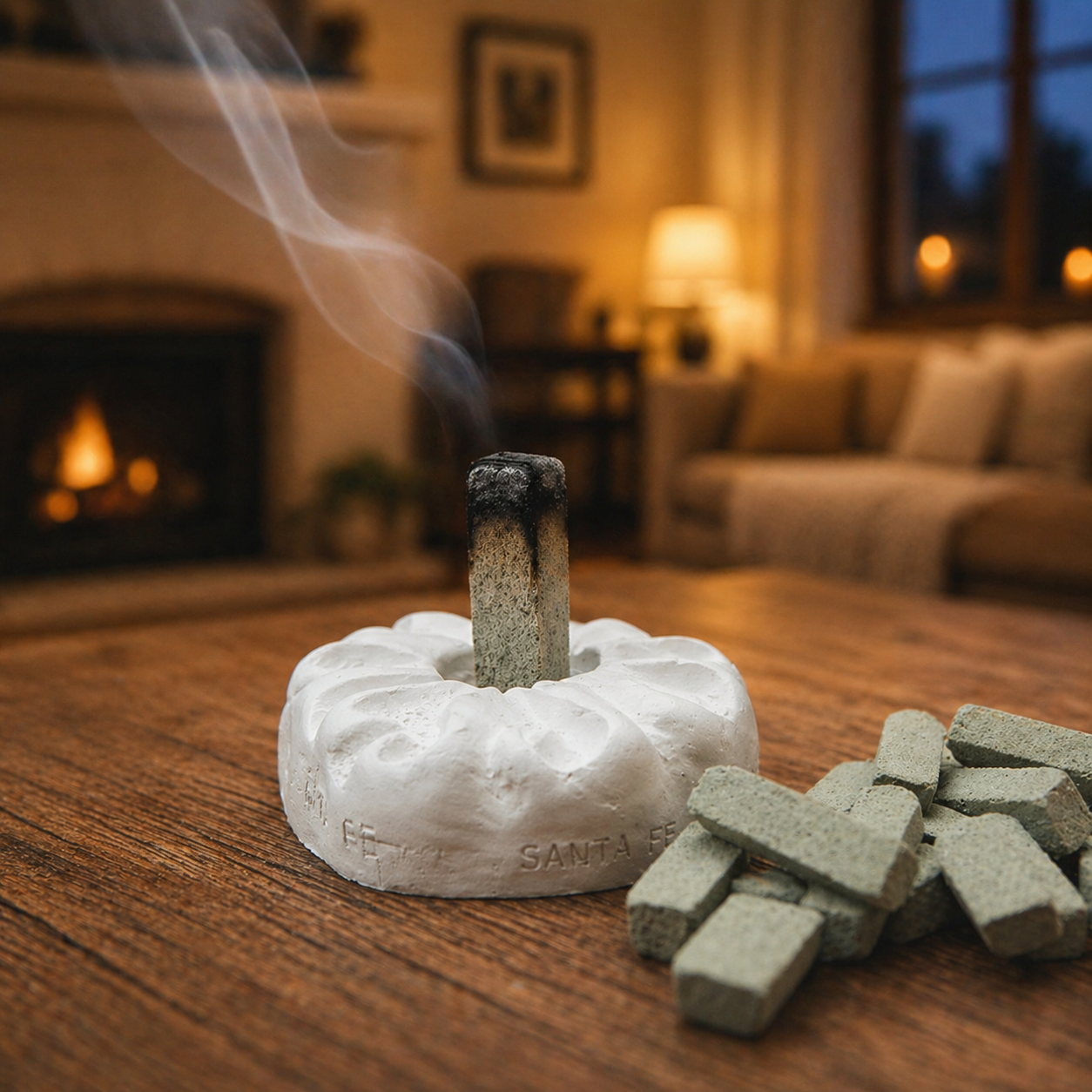 Boîte de 40 batônnets d'encens parfum Sapin Baumier