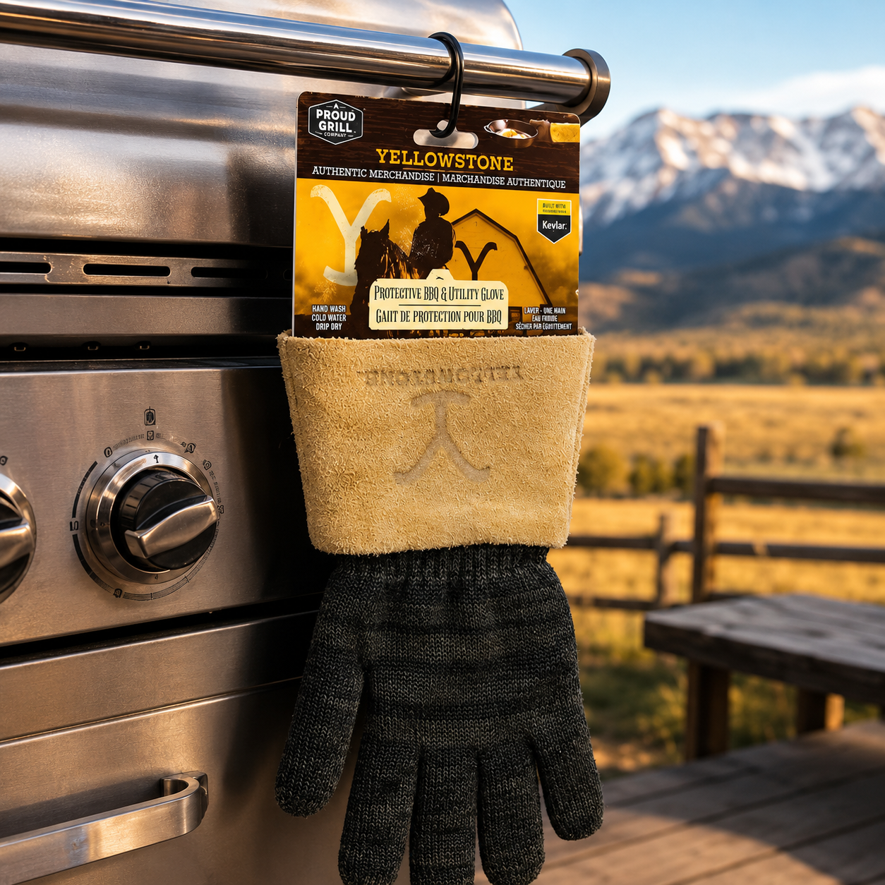 Gant de protection pour barbecue Yellowstone