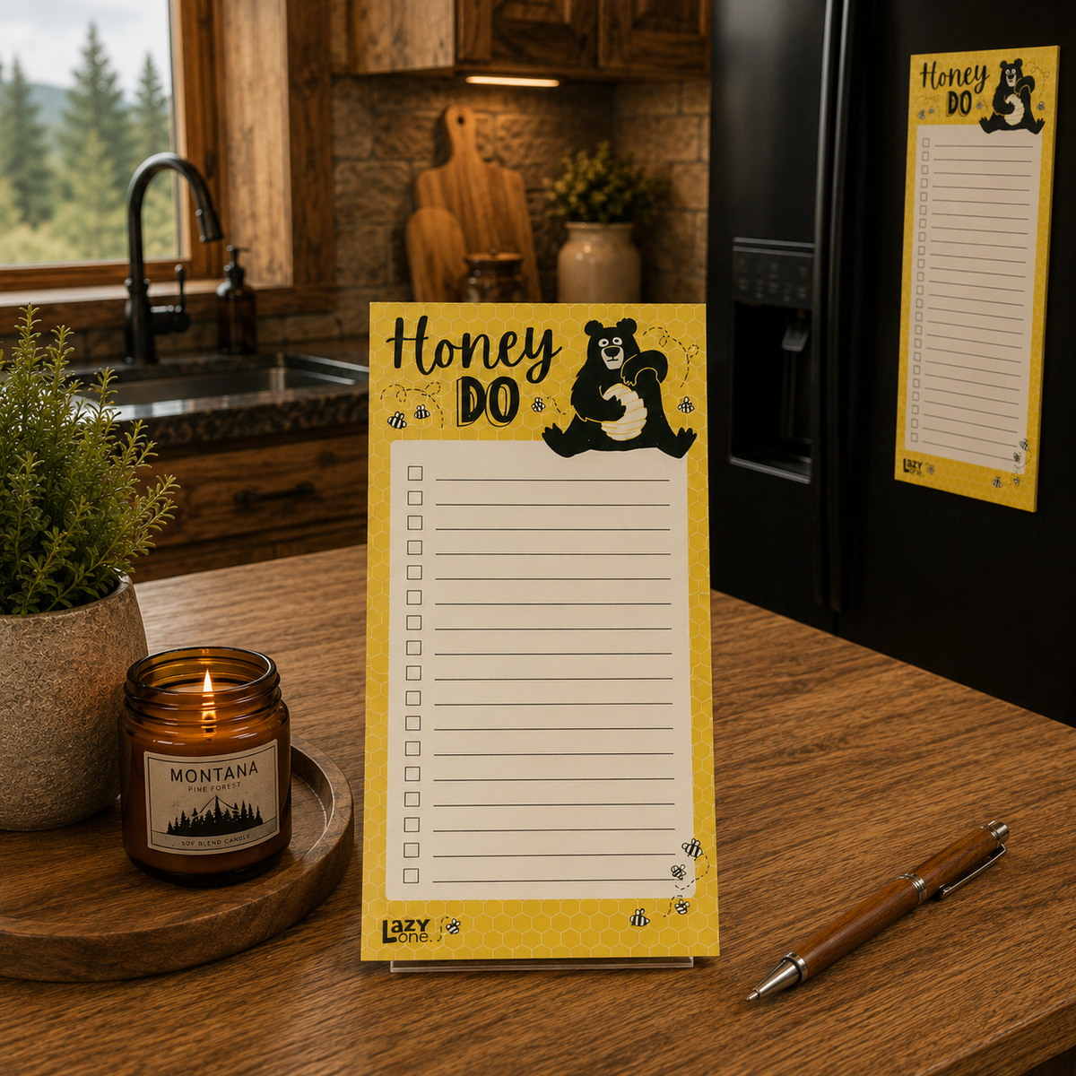 Notepad magnétique Lazyone (Modèle au choix)