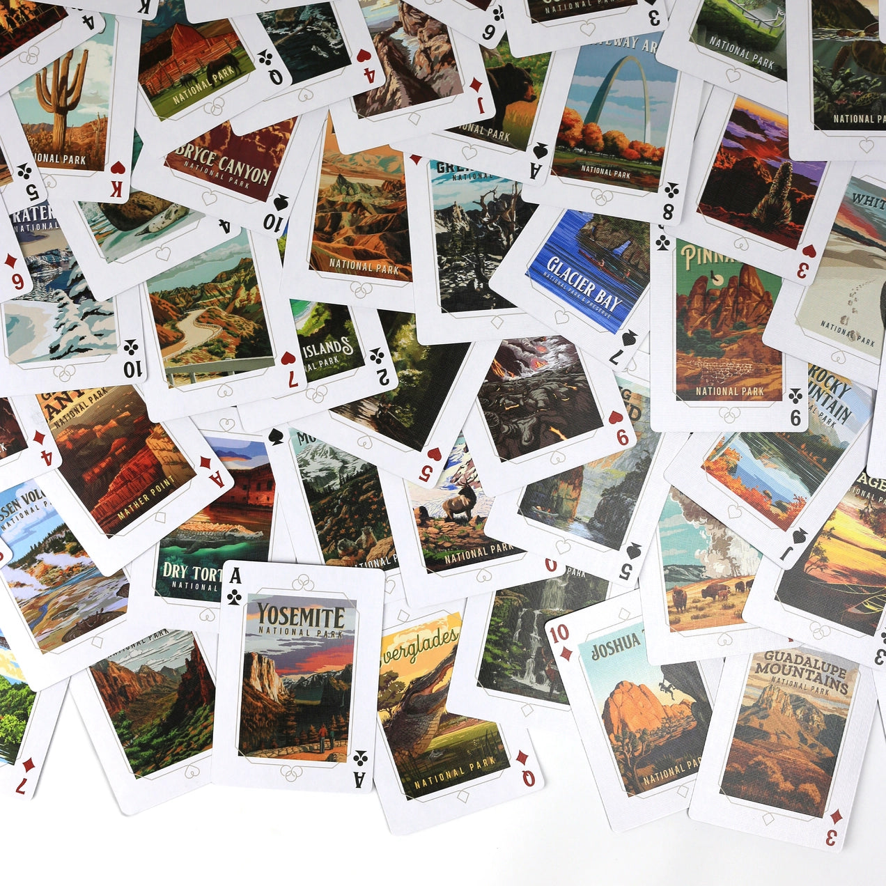 Jeu de cartes "Parc Nationaux"