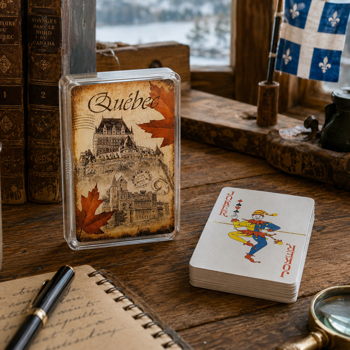 Jeu de cartes Québec