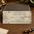 Marque-page billet White Star Line