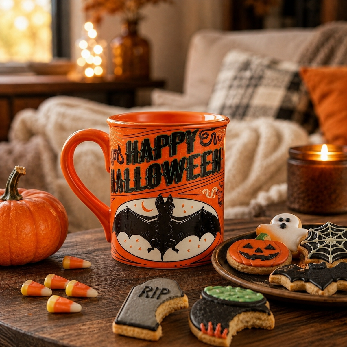 Mug Halloween "Chauve Souris"