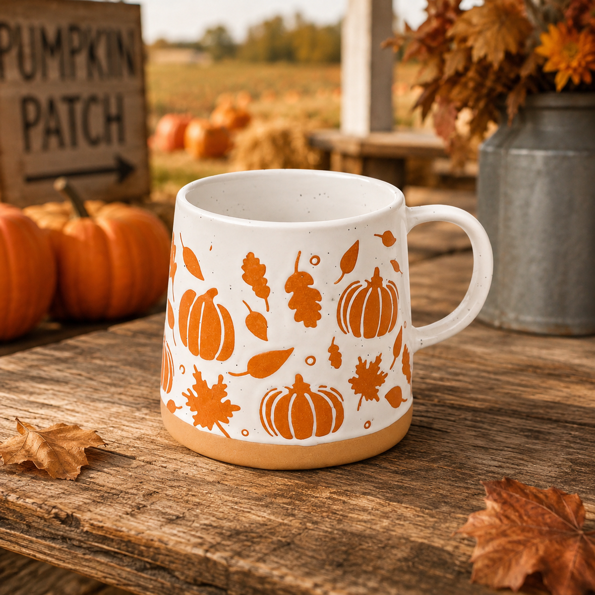 Mug en grès Pumpkin
