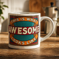 Mug Vintage "Awesome"