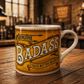 Mug Vintage "Badass"