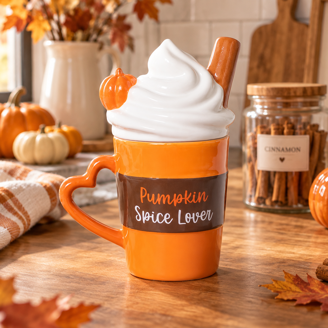 mug pumpkin spice lovers