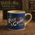 Mug Vintage "Rise & Grind"