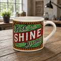 Mug Vintage "Rise & Shine"