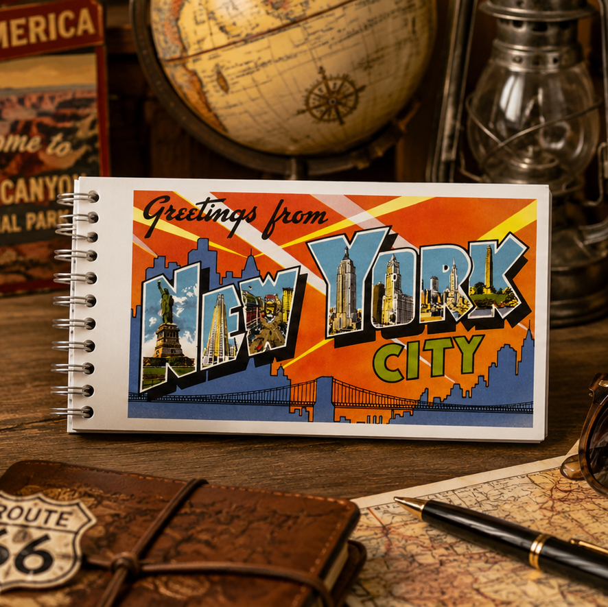 Carnet de cartes postales "New York"