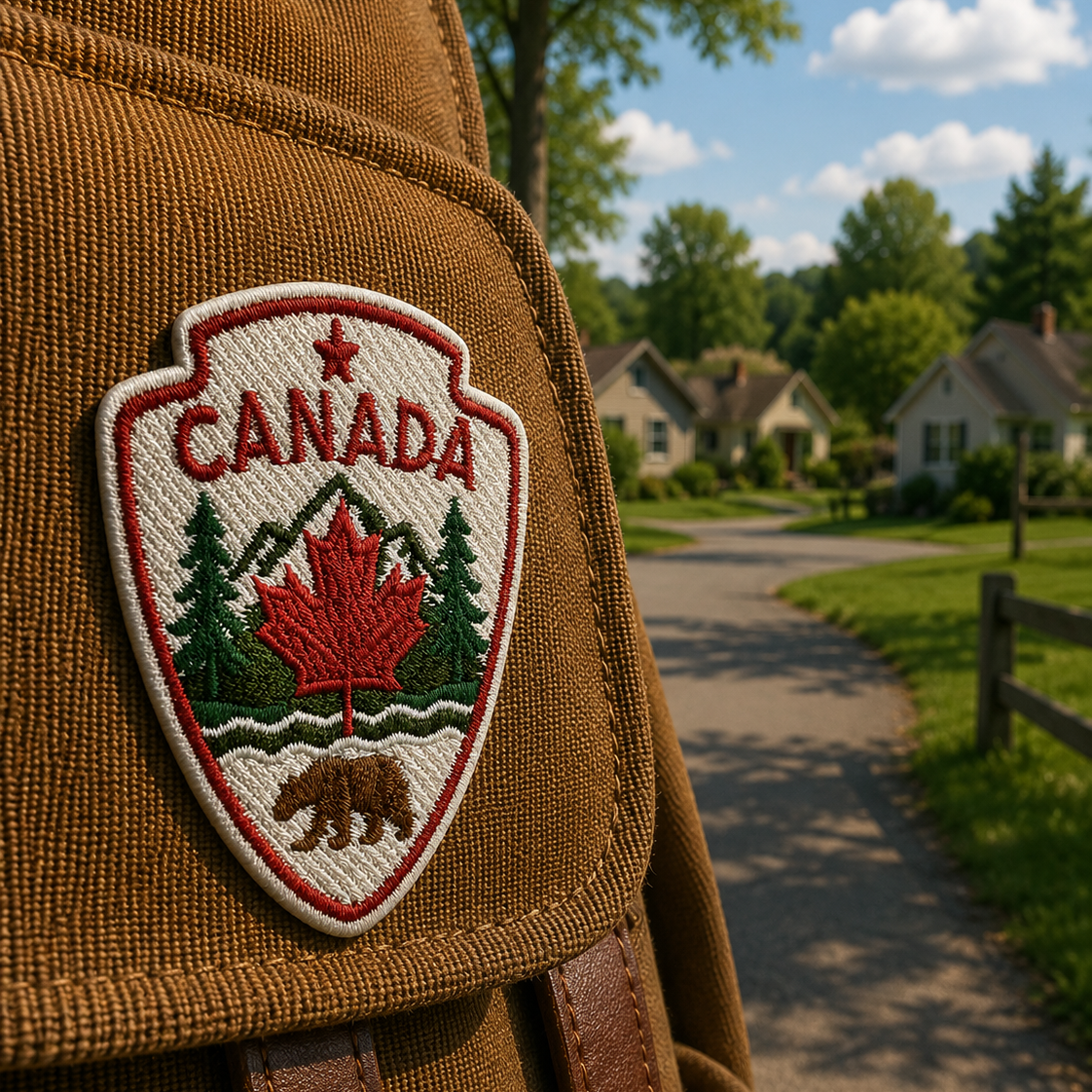 Patch Canada blason ours