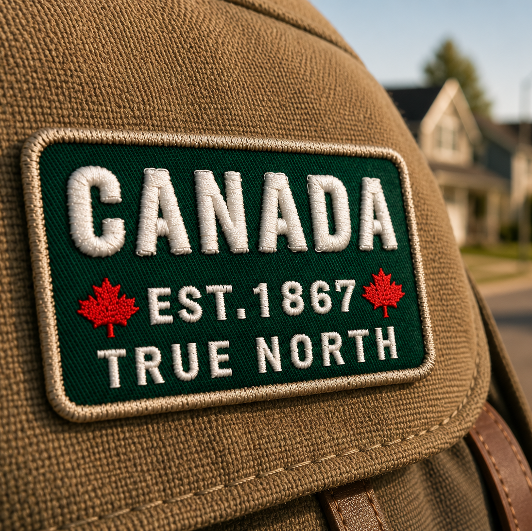 Patch Canada panneau