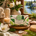 Savon en barre pétales de magnolia