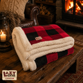 Plaid Buffalo Lazyone double épaisseur