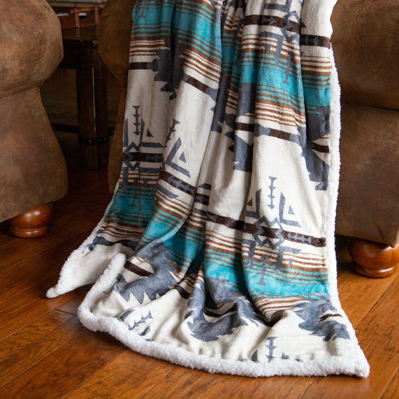 Plaid Sherpa Natif Lone Mountain