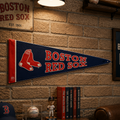 Plaque métal fanion "Boston Red Sox"