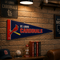 Plaque métal fanion "St. Louis Cardinals"