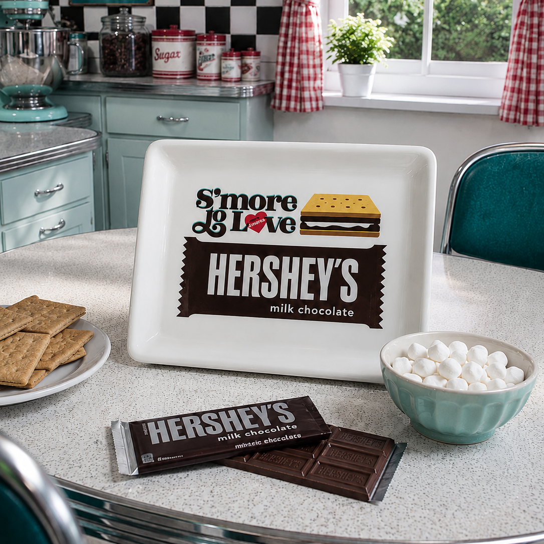 Plateau vintage Hershey's "S'more to Love"