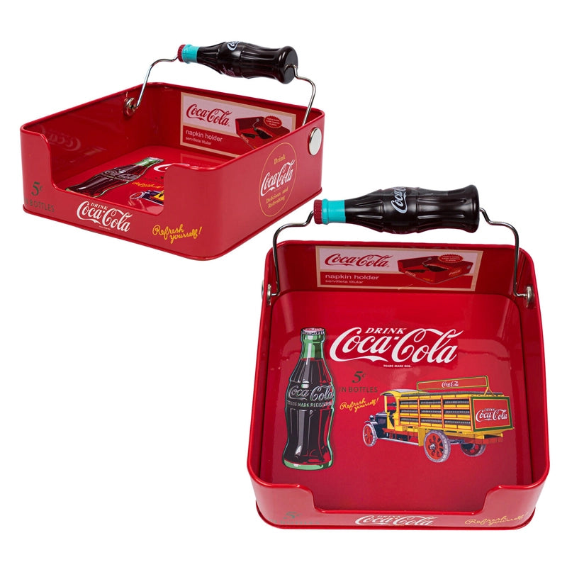Distributeur de serviettes bouteille "Coca Cola"