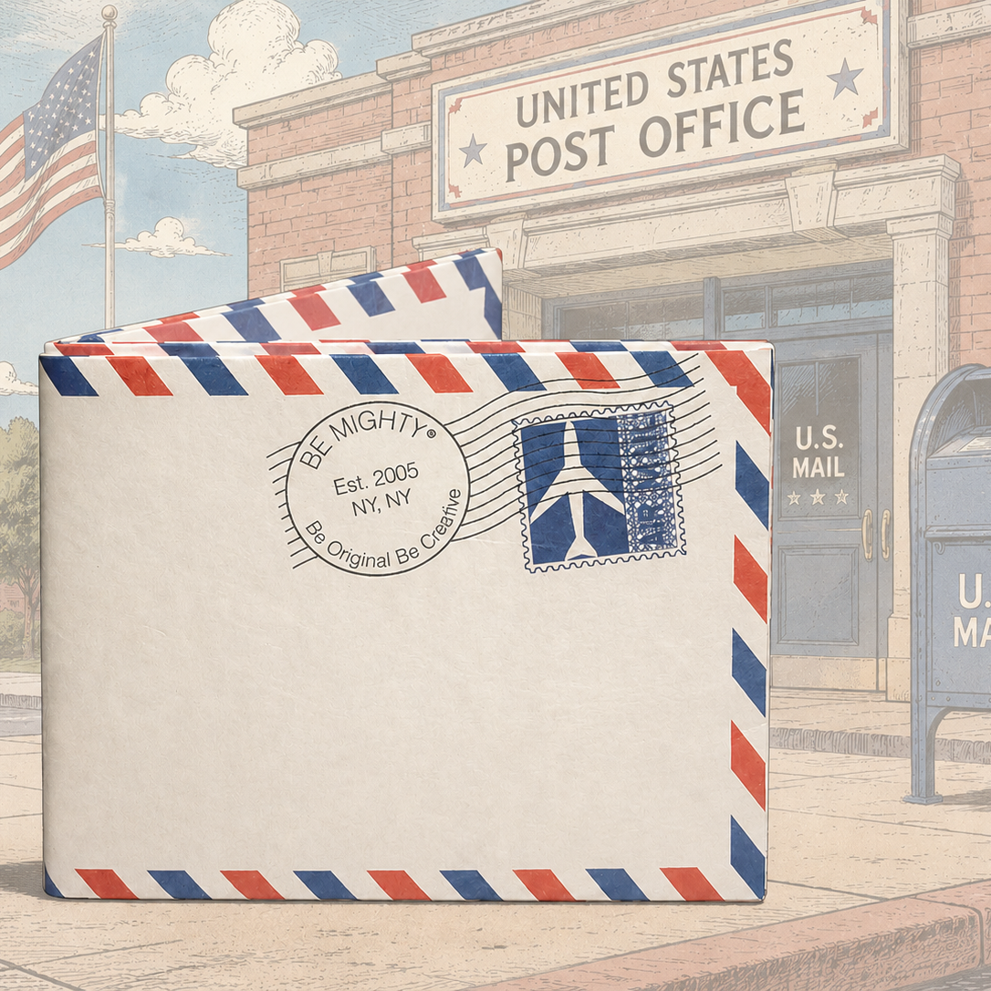 Portefeuille papier Airmail