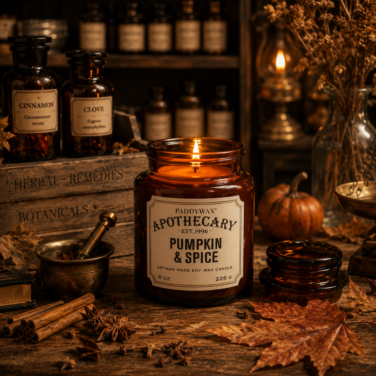 Bougie Apothecary "Pumpkin & Spice"