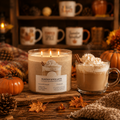 Bougie 3 mèches Goose Creek "Pumpkin Spice Latte"