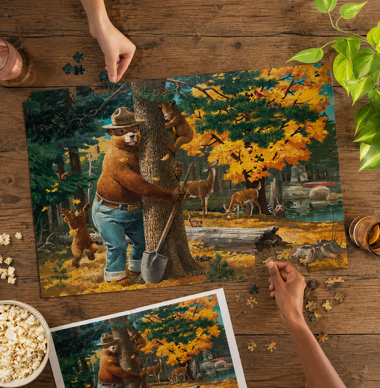 Puzzle 1000 pièces Collection Smokey Bear