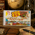 Carnet de cartes postales Route 66