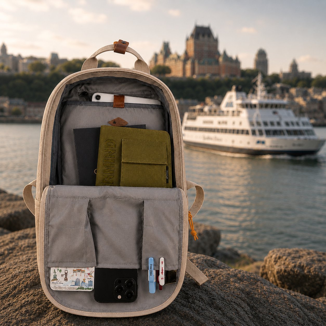 Sac à dos ville Canada (Modèle au choix)