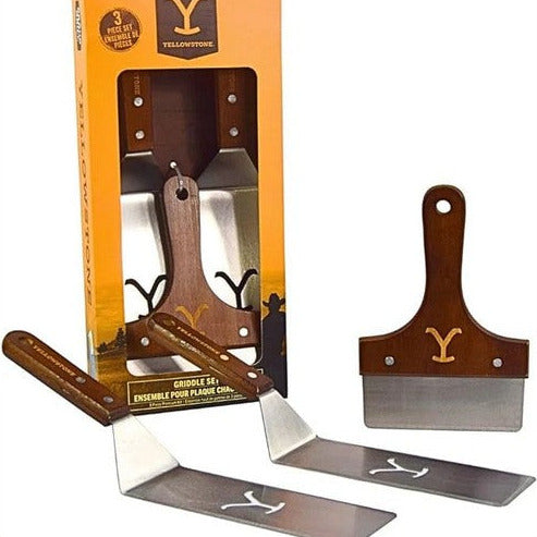 Set 3 Accessoires pour plancha Yellowstone