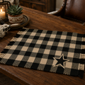 Set de table Western étoile noire