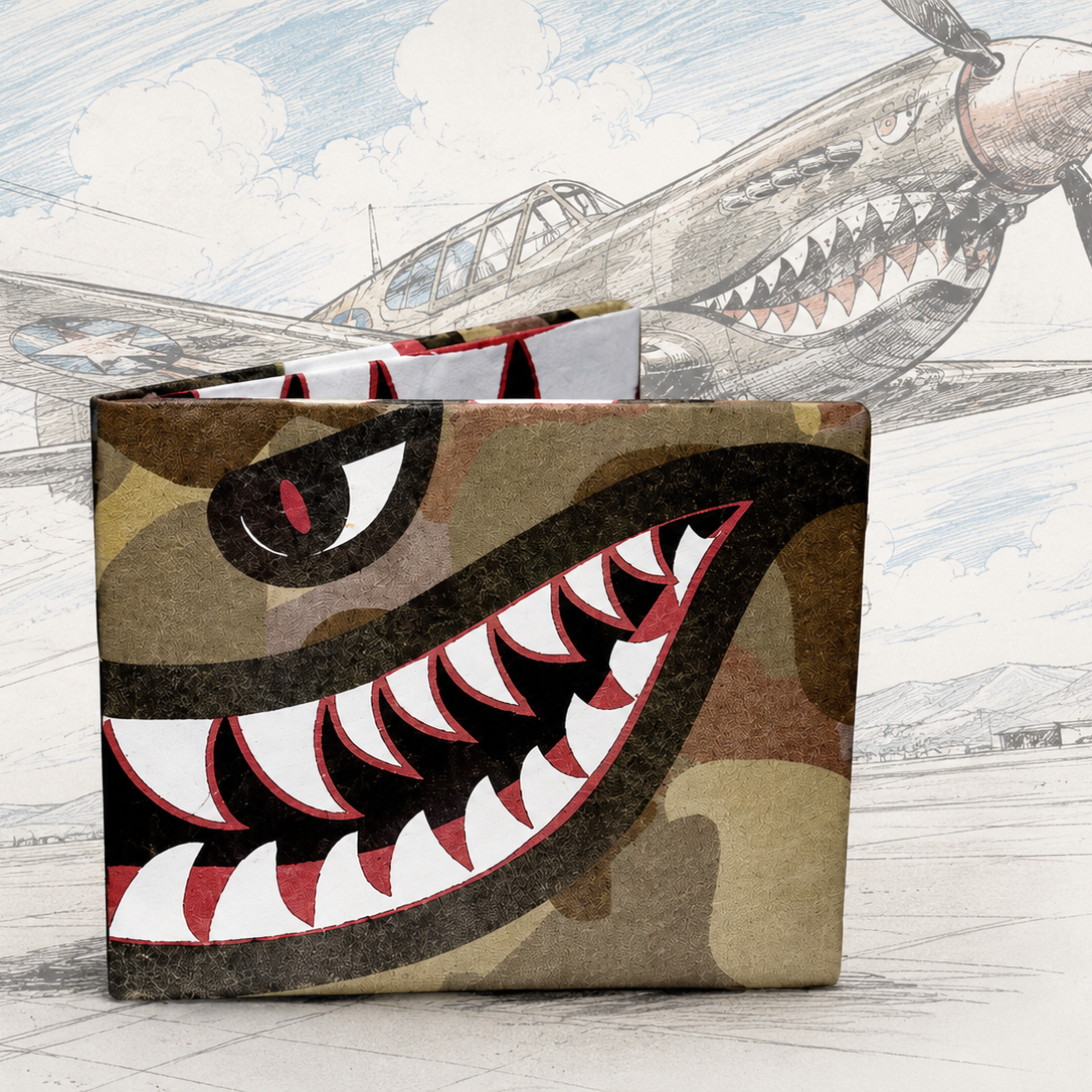 Portefeuille papier Shark