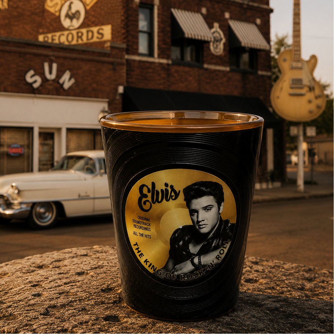 Verre à shot Elvis Vinyl